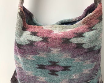 Fresco Towels - Mesa Diamonds Taupe - Messenger Bag