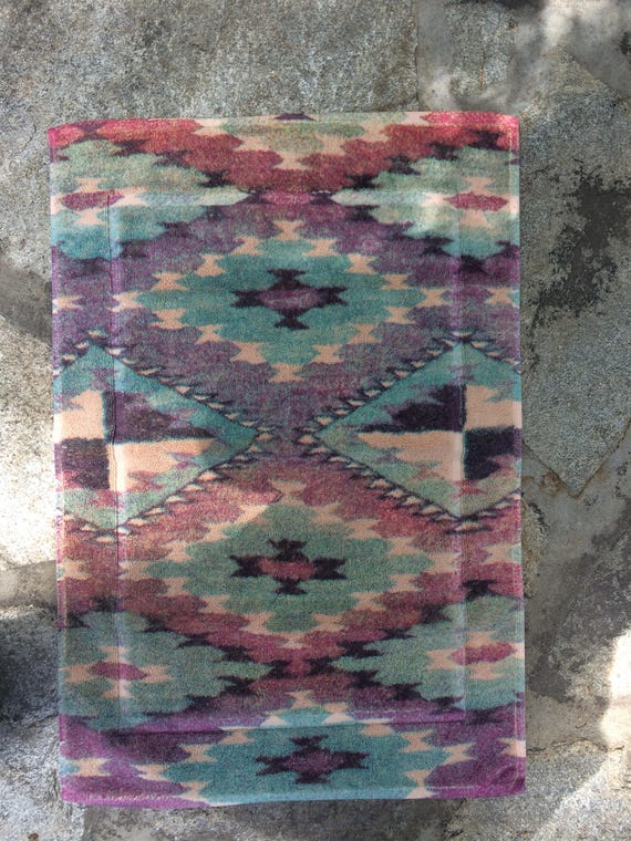Mesa Diamonds Ivory Fresco Towels Small abath Mat