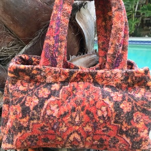 Fresco Towels - Tabrizi Sunset Orange - Small Purse