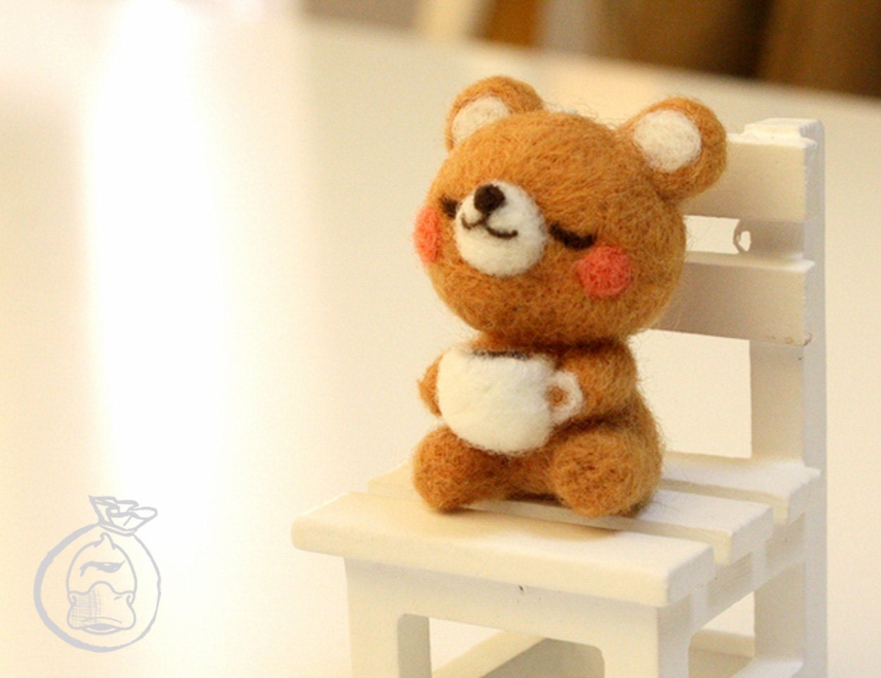 Wool Felt Kit feltingwork handmade animal Wool Felt Needle Craft