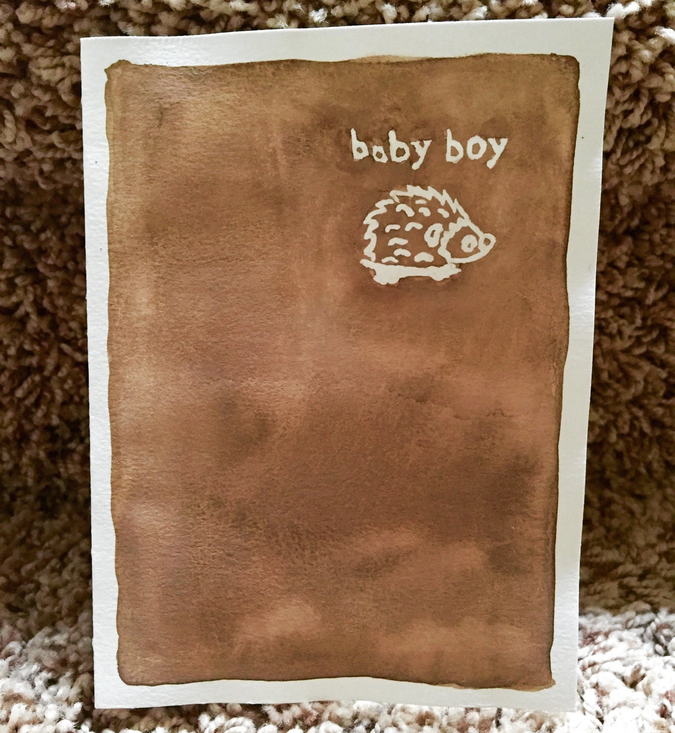 Keepsake Baby Shower Greeting Card Etsy