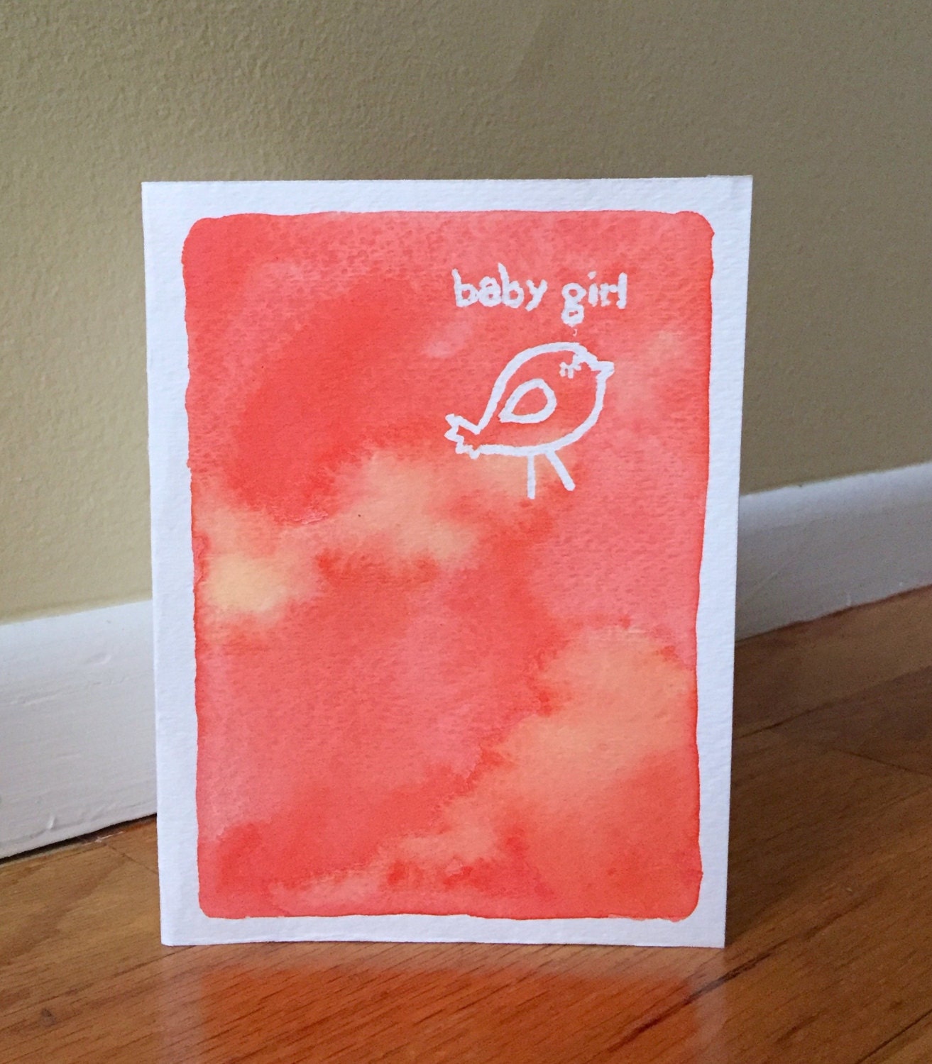 Keepsake Baby Shower Greeting Card Etsy