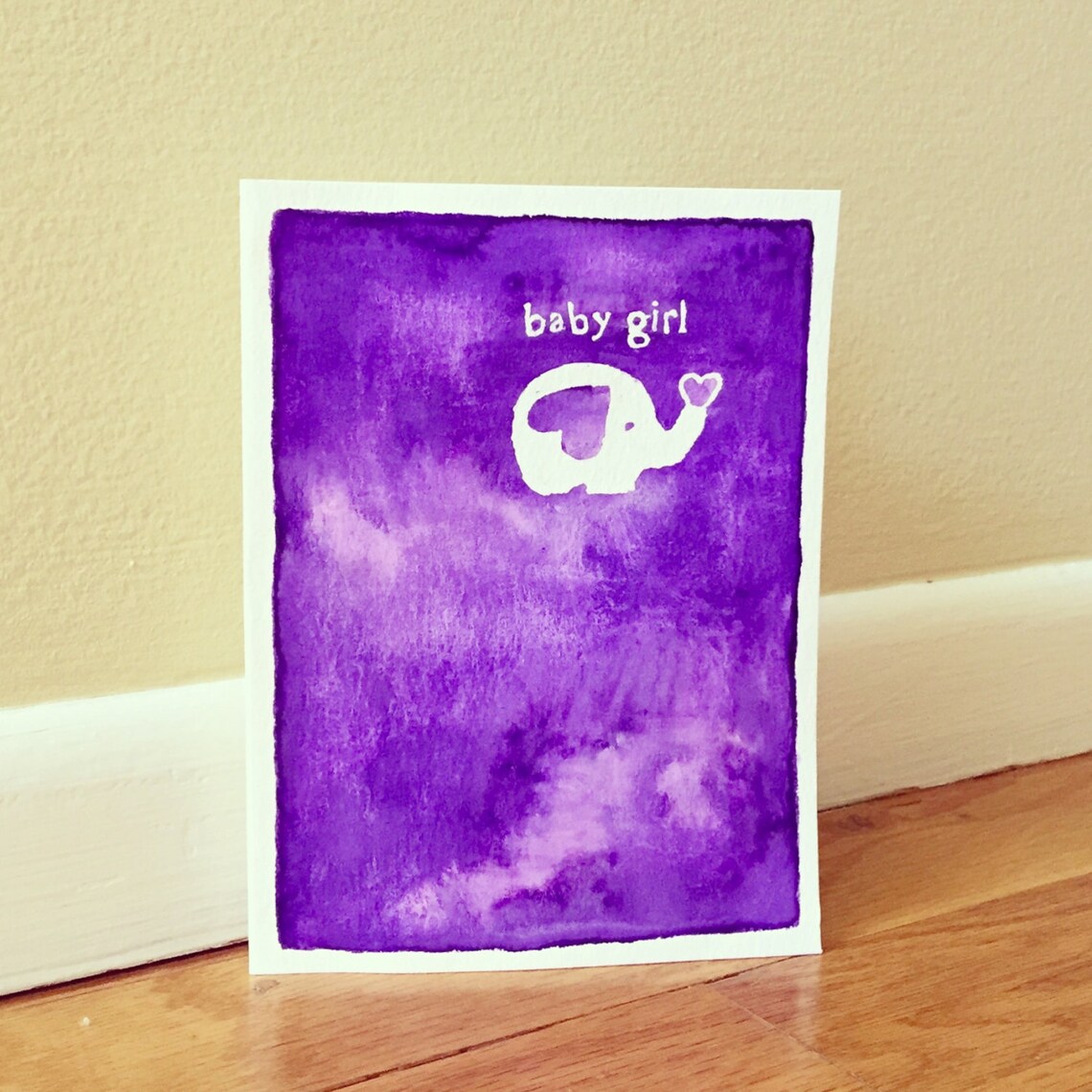 Keepsake Baby Shower Greeting Card Etsy