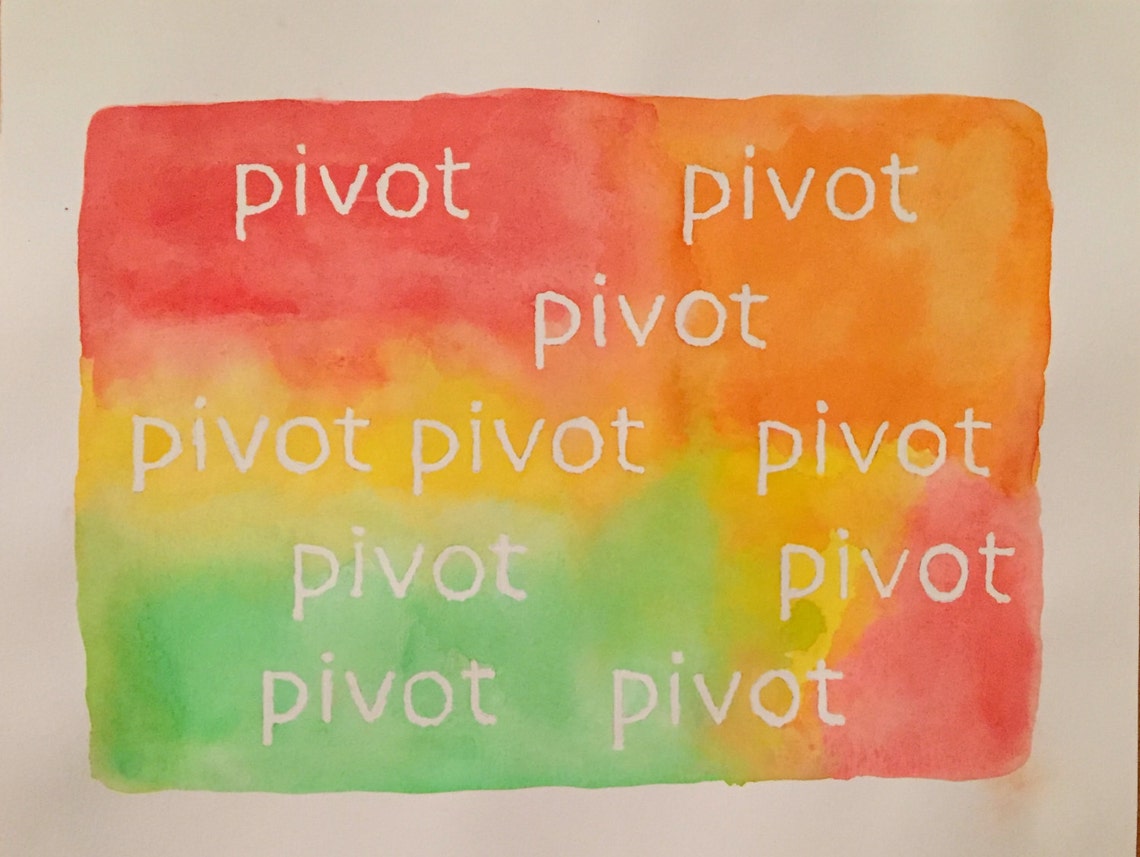 11 20 Words REVEAL LETTER Watercolor Quote Etsy
