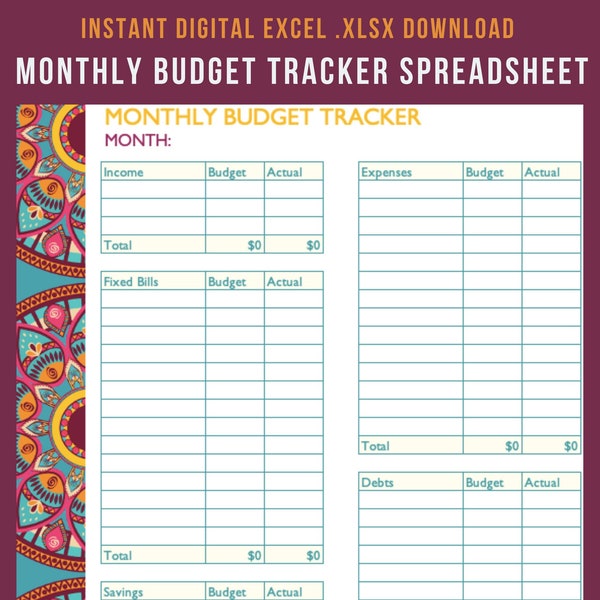 Excel Spreadsheet Yoga Etsy