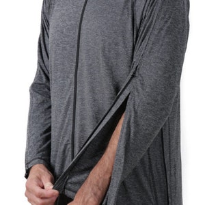 Post Shoulder Surgery Jacket for Easy dressing, Physical Therapy, Rehabilitation Adaptive for Shoulder Replacement & Rotator Cuff Operation