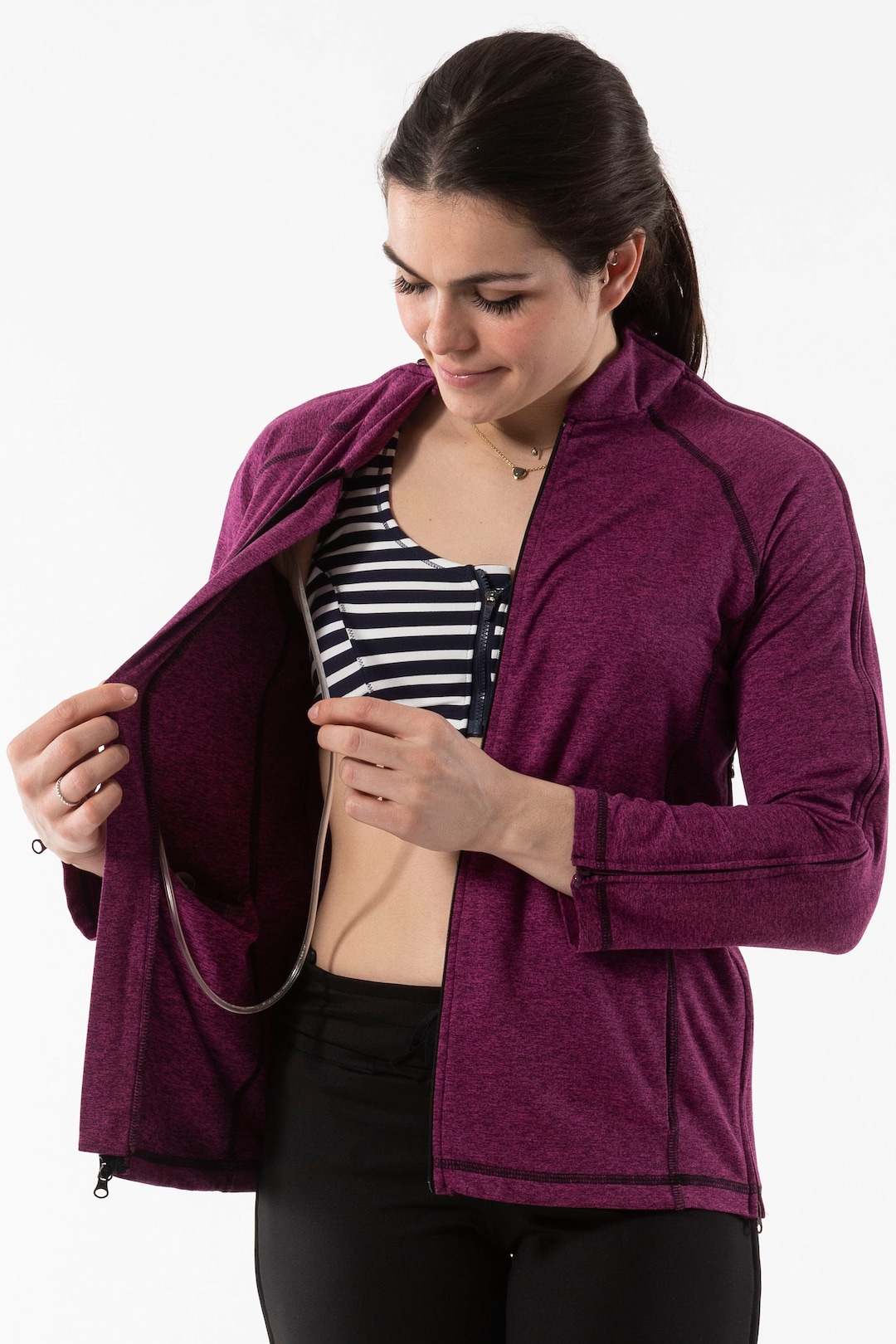 Reboundwear Post Op Mastectomy Recovery Jacket Holds Drains for Breast