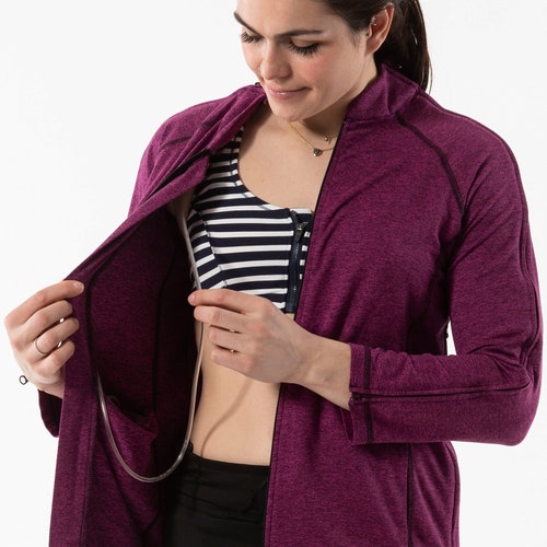 Reboundwear Post Op Mastectomy Recovery Jacket Holds Etsy