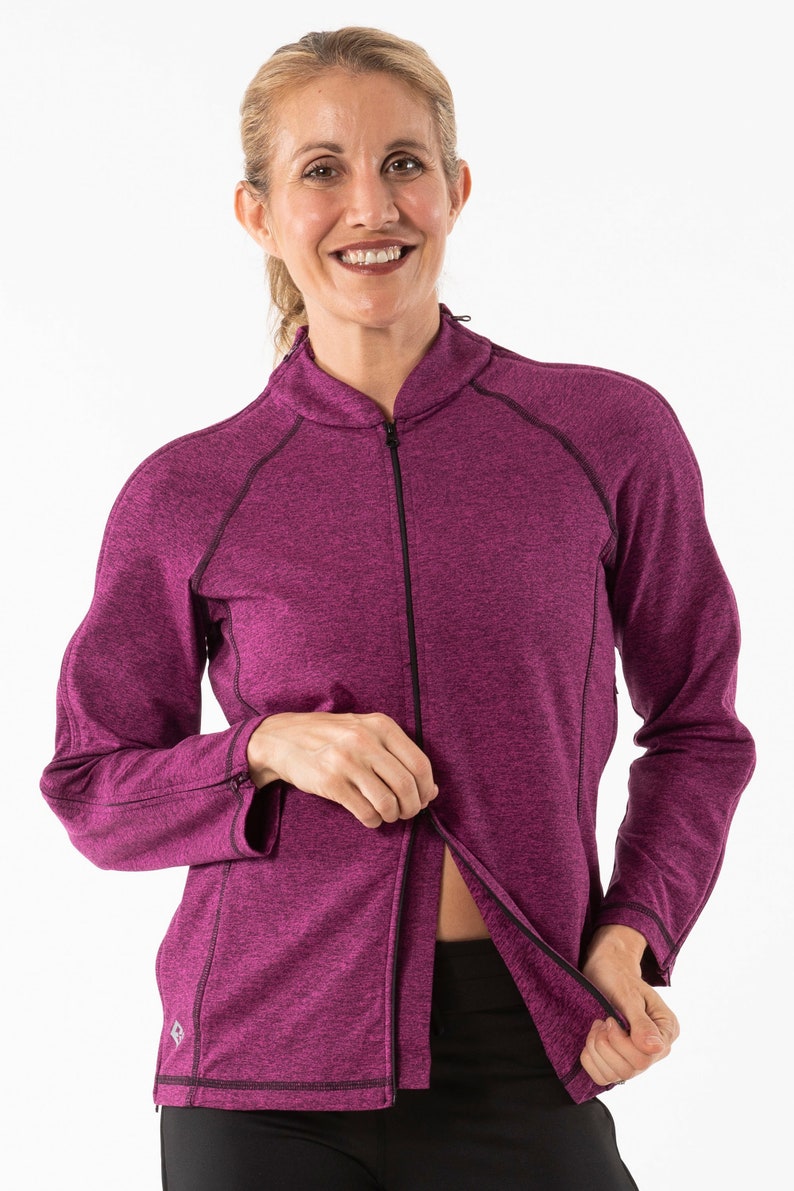 Reboundwear Post Op Mastectomy Recovery Jacket Holds Etsy