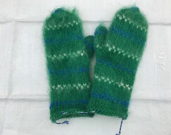 Exclusive handknitted mittens