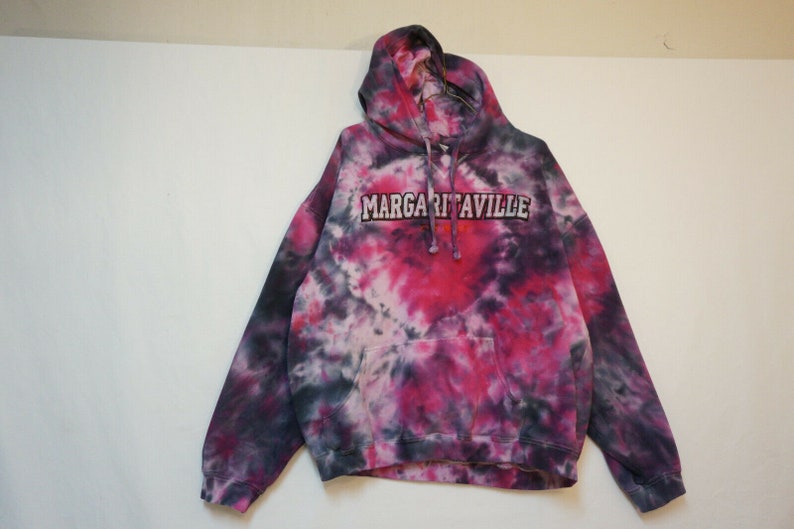 Key West Margaritaville Men/'s Large B197 Heavy Hoodie Tie-Dye