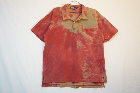 tie dye ralph lauren shirt