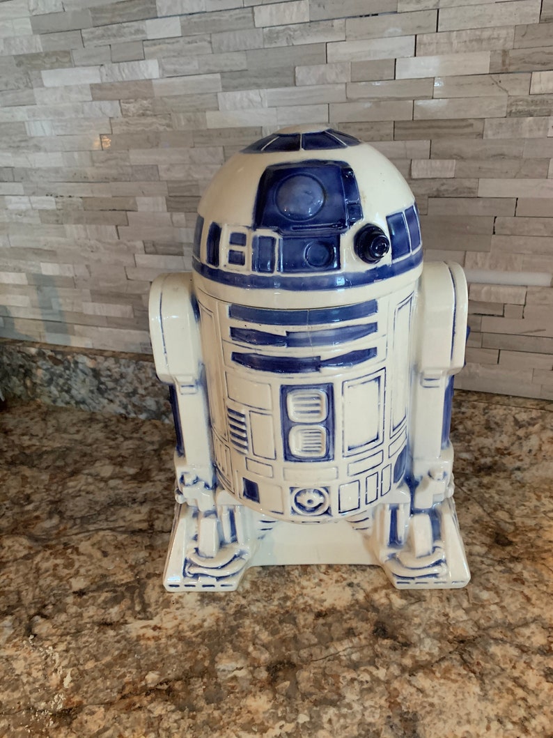 1977 Collectible Star Wars R2D2 Ceramic Cookie Jar Vintage | Etsy