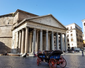 Panteón, Historia romana, Imagen histórica, Regalo fotográfico, Impresión de Italia, Arte romano, Impresión de Roma, Decoración de Italia, Arte mural, Regalo de Italia, Arte, Roma