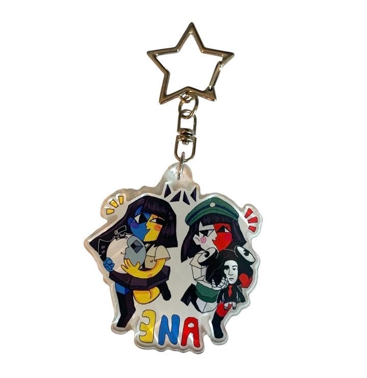 ENA Friends Keychain! - Etsy