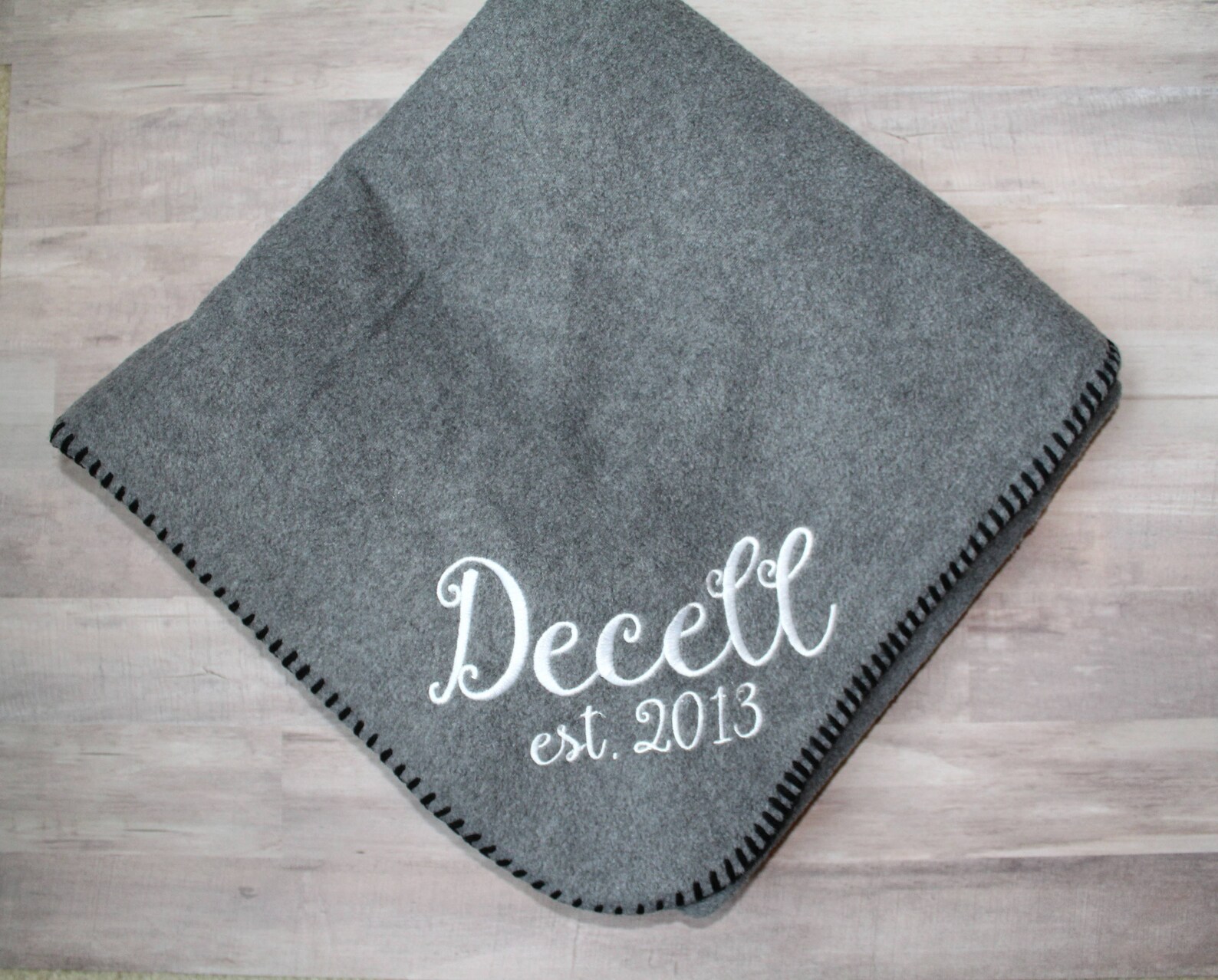 Personalized Name Blanket Custom Throw Blanket Wedding Etsy