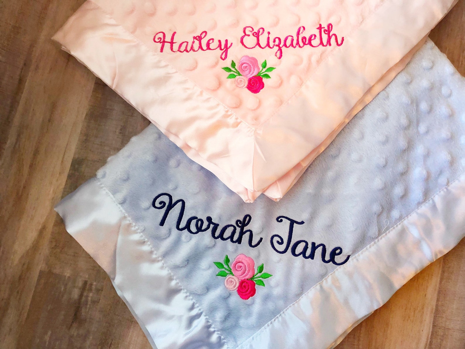 Personalized Baby Blanket Custom Baby Blanket Baby Name Etsy