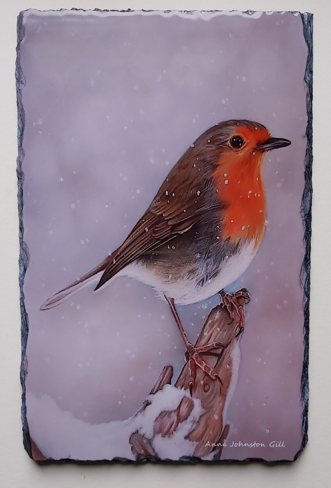 Robin Slate Robin Slate With Stand - Etsy