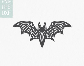 Chauve-souris SVG, svg chauve-souris halloween, png, dxf, eps, clipart chauve-souris, chauve-souris coupe fichier
