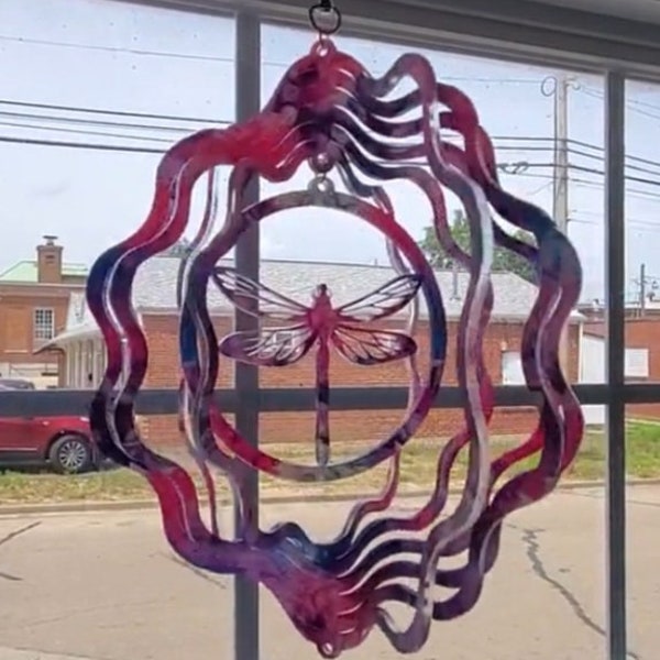 Acrylic Wind Spinners Etsy