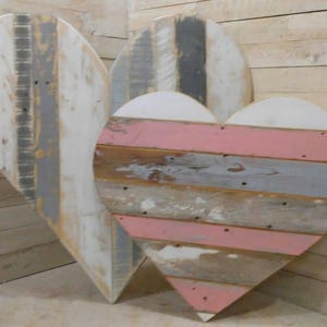 Extra Large Reclaimed Wood Heart, Cottage Decor, Kid's Room, Nursery, Photo Prop, Love, Shabby Chic, Fixer Upper, Rustic Wedding, Pallet Art