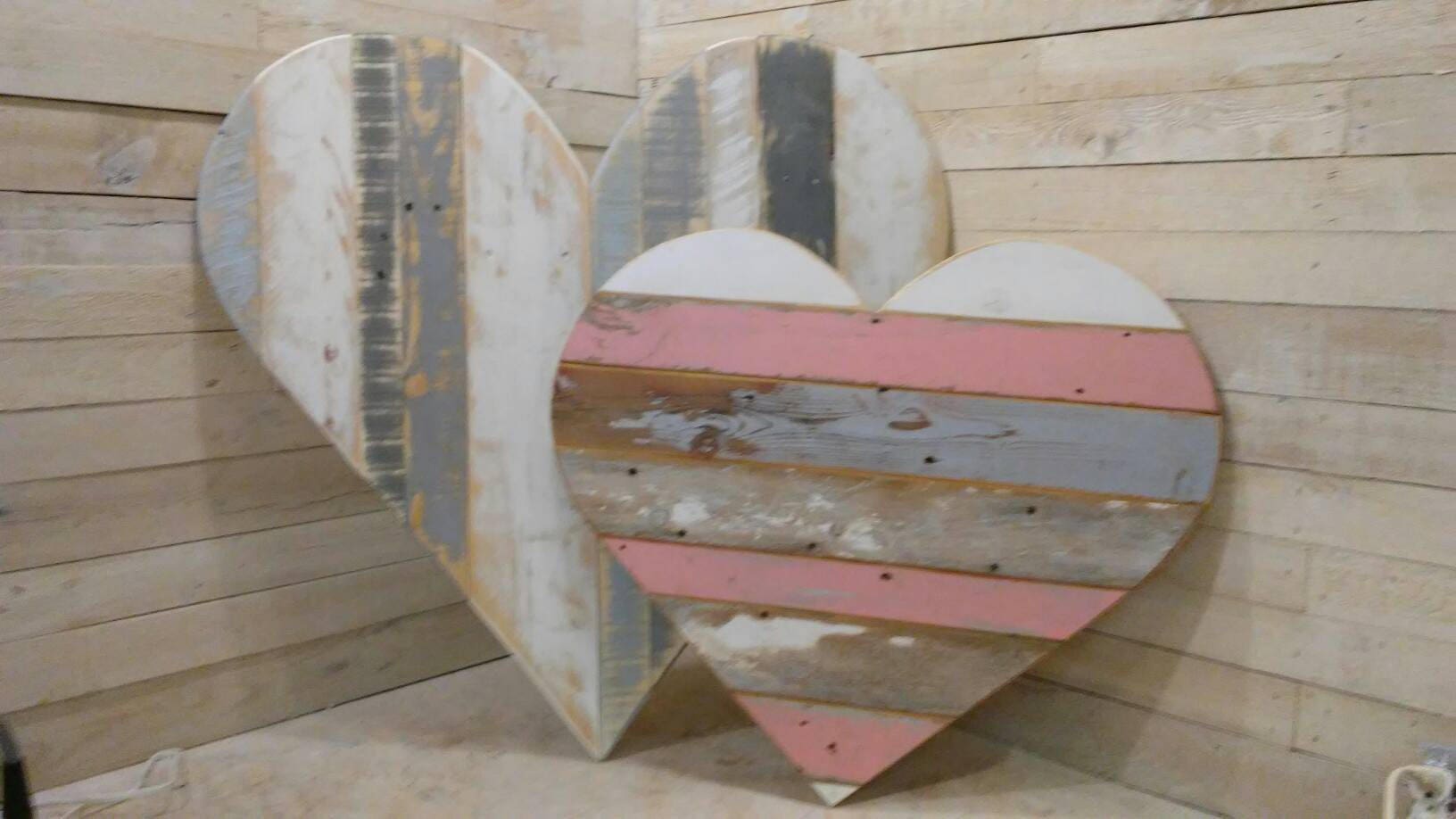 Heart Class (DIY reclaimed wood heart)