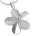 Flower Urn Necklace for Ashes - 5 Petal Floral Cremation Jewelry, Memorial Jewelry, Ashes Necklace, Keepsake Pendant