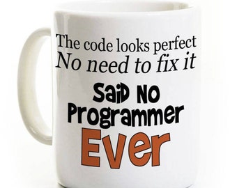 Programmer Coffee Mug - Funny Computer Science Gift - Java