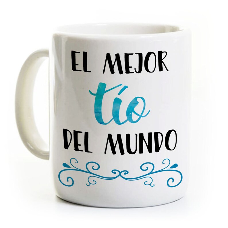 Father's Day Tio Gift Spanish Coffee Mug El Mejor Tio | Etsy