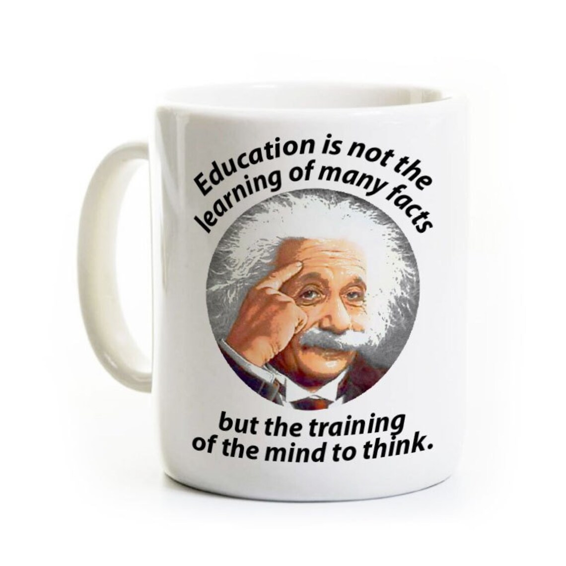 Einstein Quote Coffee Mug Albert Einstein Science Mug Etsy