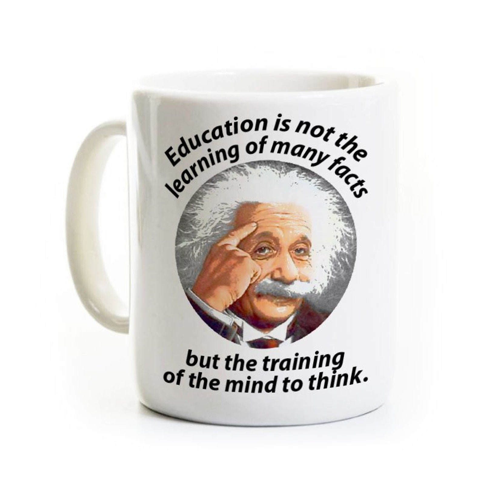 Einstein Quote Coffee Mug Albert Einstein Science Mug Etsy