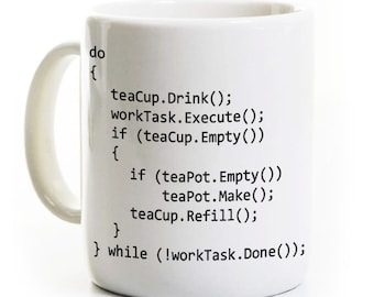 C++ Programmer Tea Mug/Cup - Valid Program - Computer Science Program Software Developer Gift - Java Object Oriented Programming - TEAPOT