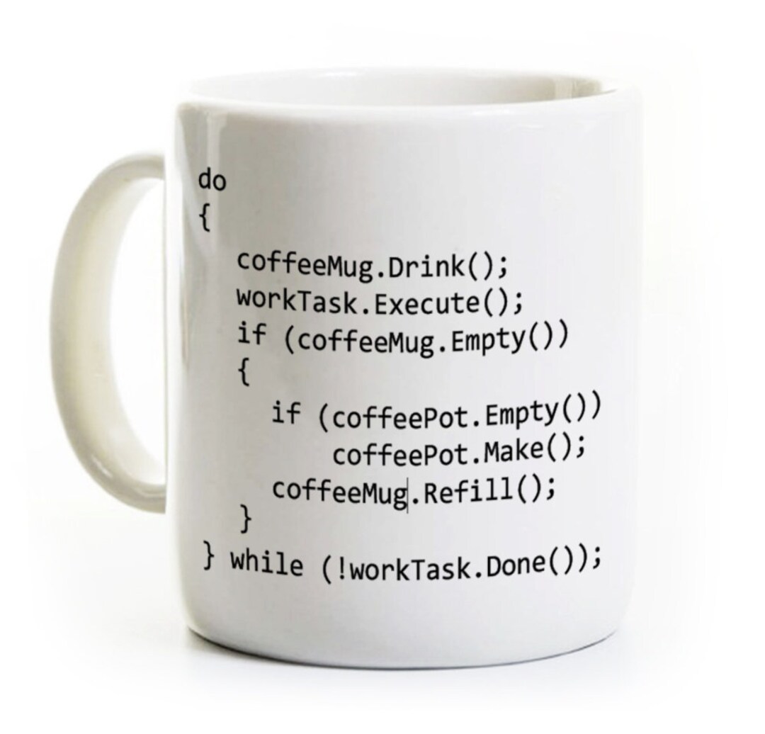 C Program Coffee MUG/Tea Cup Valid Program Computer - Etsy Österreich