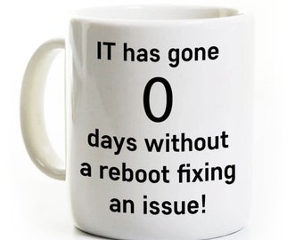 IT Information Technology Gift Coffee Mug - IT Department - System Administrator Engineer - Personalized