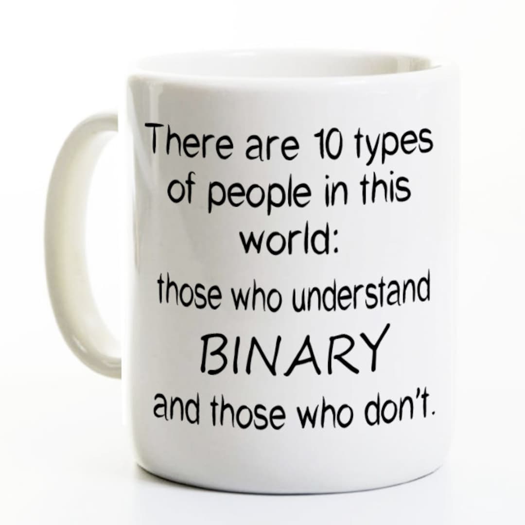 Mathematics Binary Coffee Mug - Computer Science Programmer Gift ...