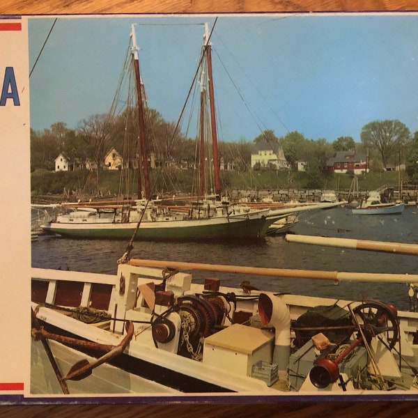 Vintage Columbia Series Fairchild jigsaw jig saw puzzle ships boats