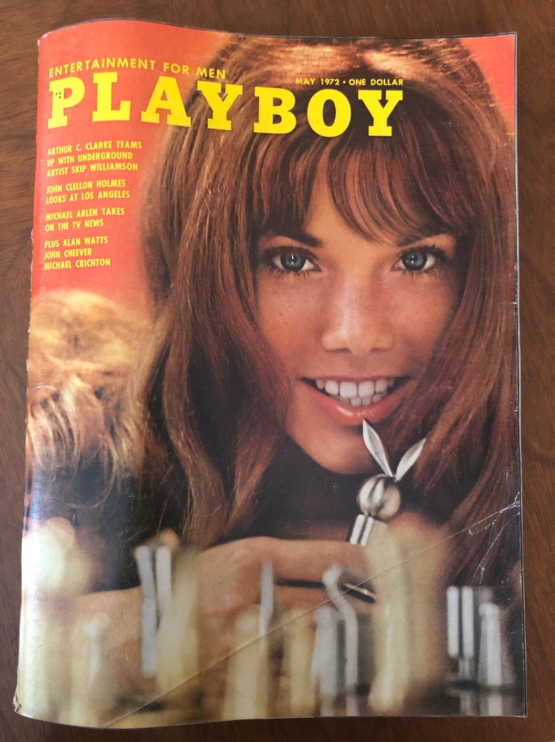 May 1972 Playboy Magazine vintage mens adult smut naked nude