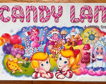 1084 Candy Land board game Milton Bradlet