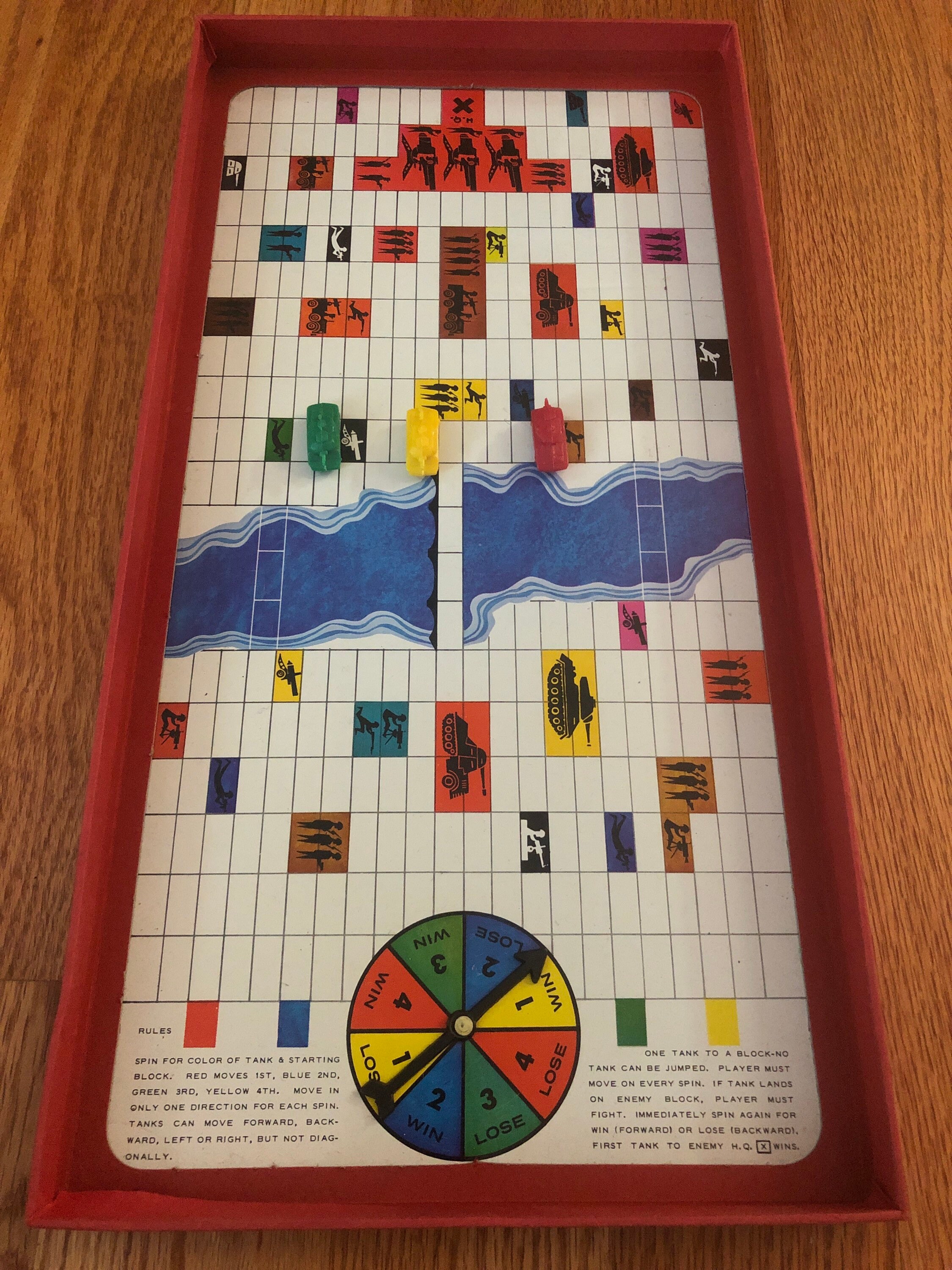 1964 Combat Tank Game Magnetic Magic Wand Board Game - Etsy
