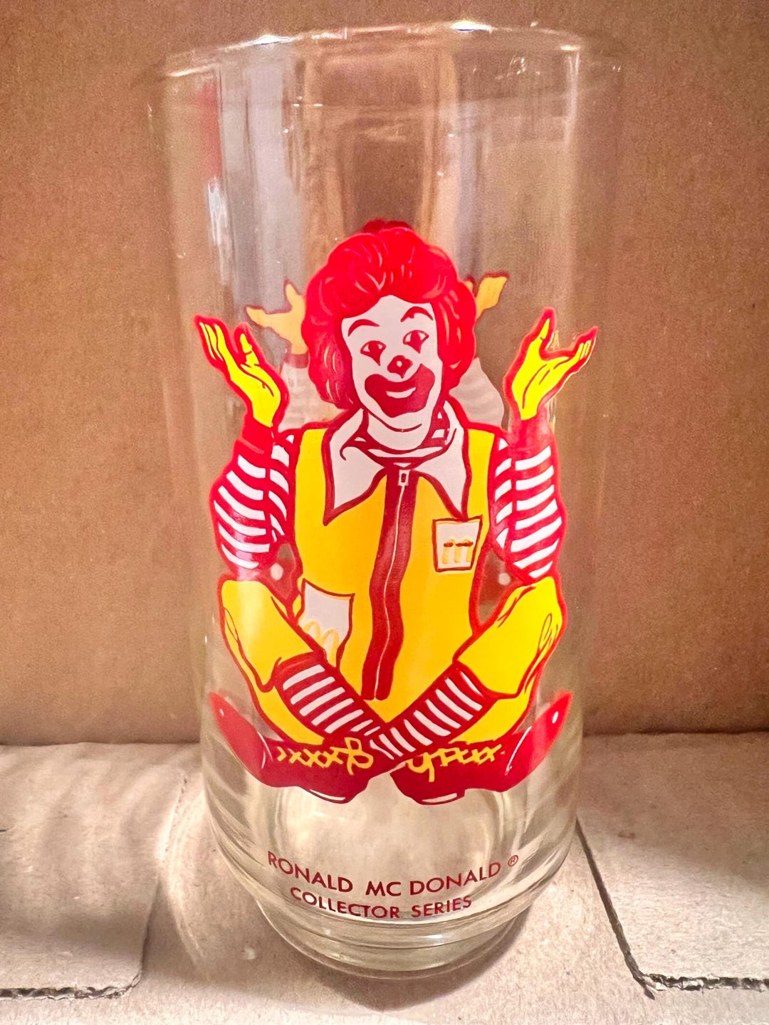 Vintage Mcdonald’s Collector Series Glasses Ronald Mcdonald - Etsy