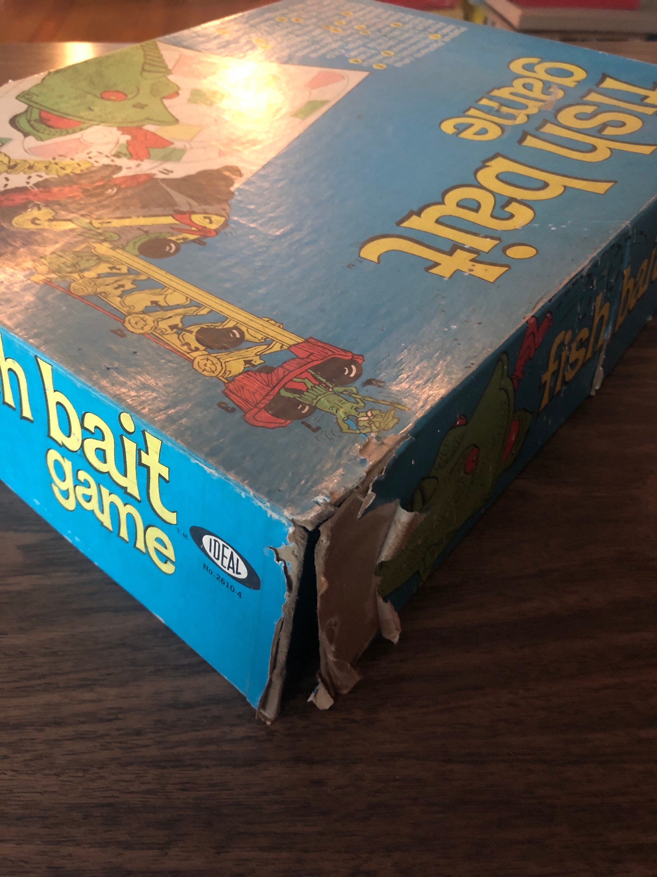 1965 Ideal Fish Bait Game Board Game Fishing Etsy