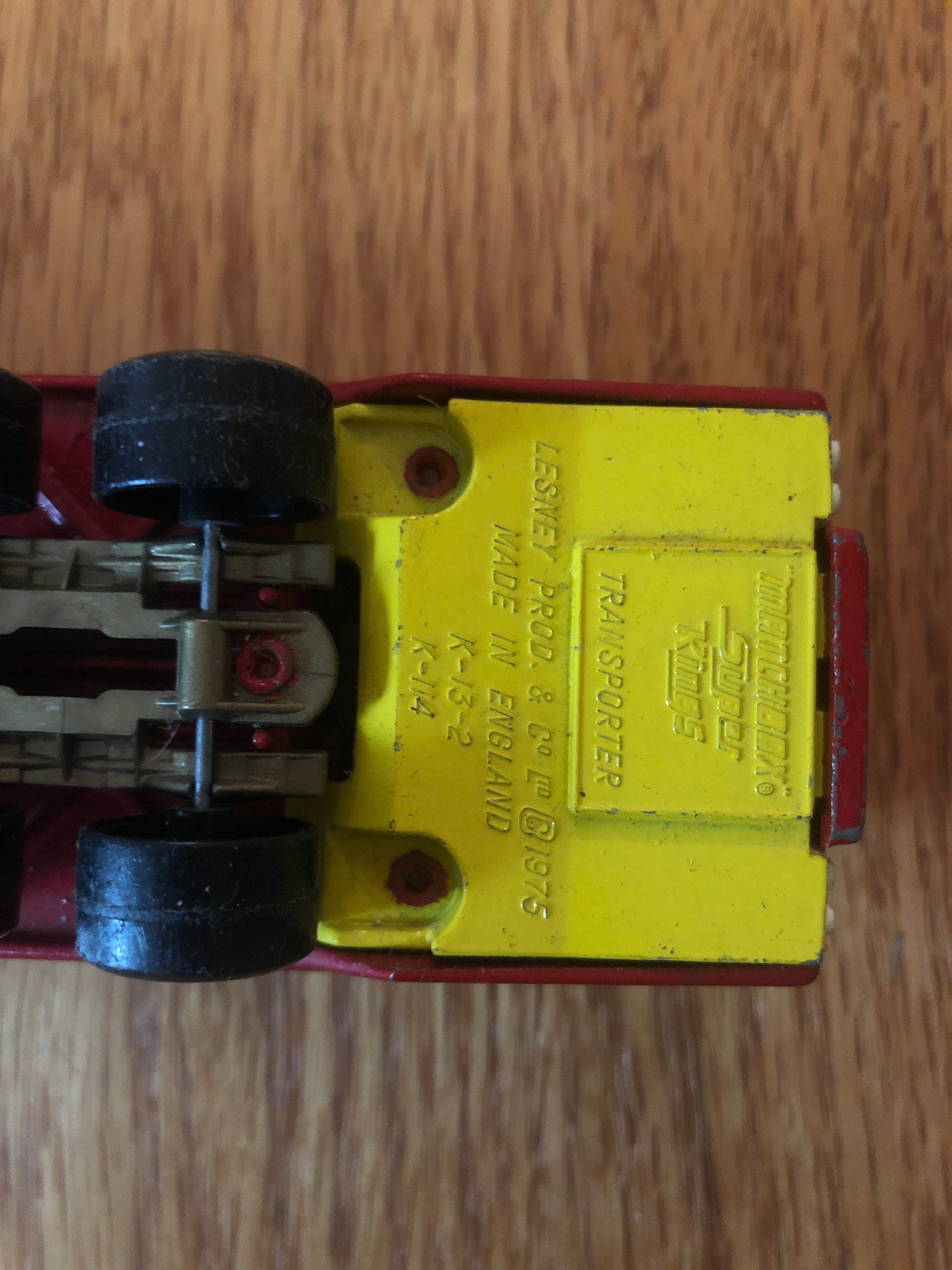 1975 Matchbox Super Kings Transporter Lesney K-13-2 K-114