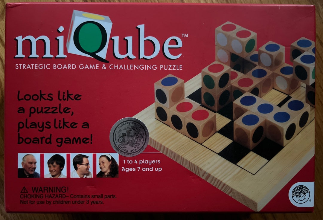 Miqube Strategic Board Game and Puzzle Complete Etsy
