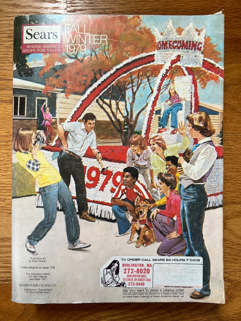Vintage 1979 SEARS Fall Winter Catalog 1715 Pgs Midwest Edition