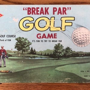 Break Par Golf Game, Board Game