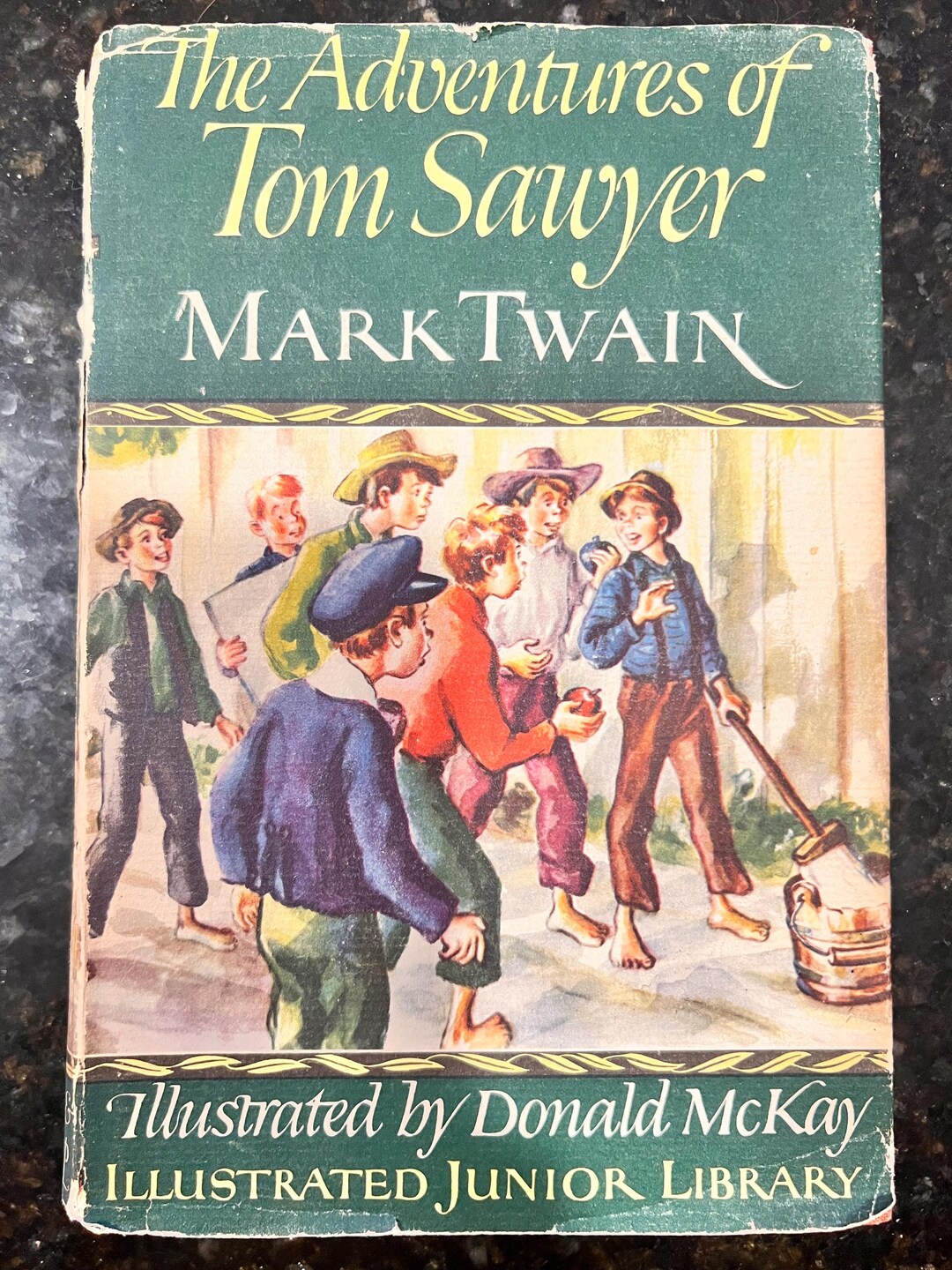 1946 the Adventures of Tom Sawyer Illustrated by Donald Mckay Junior ...