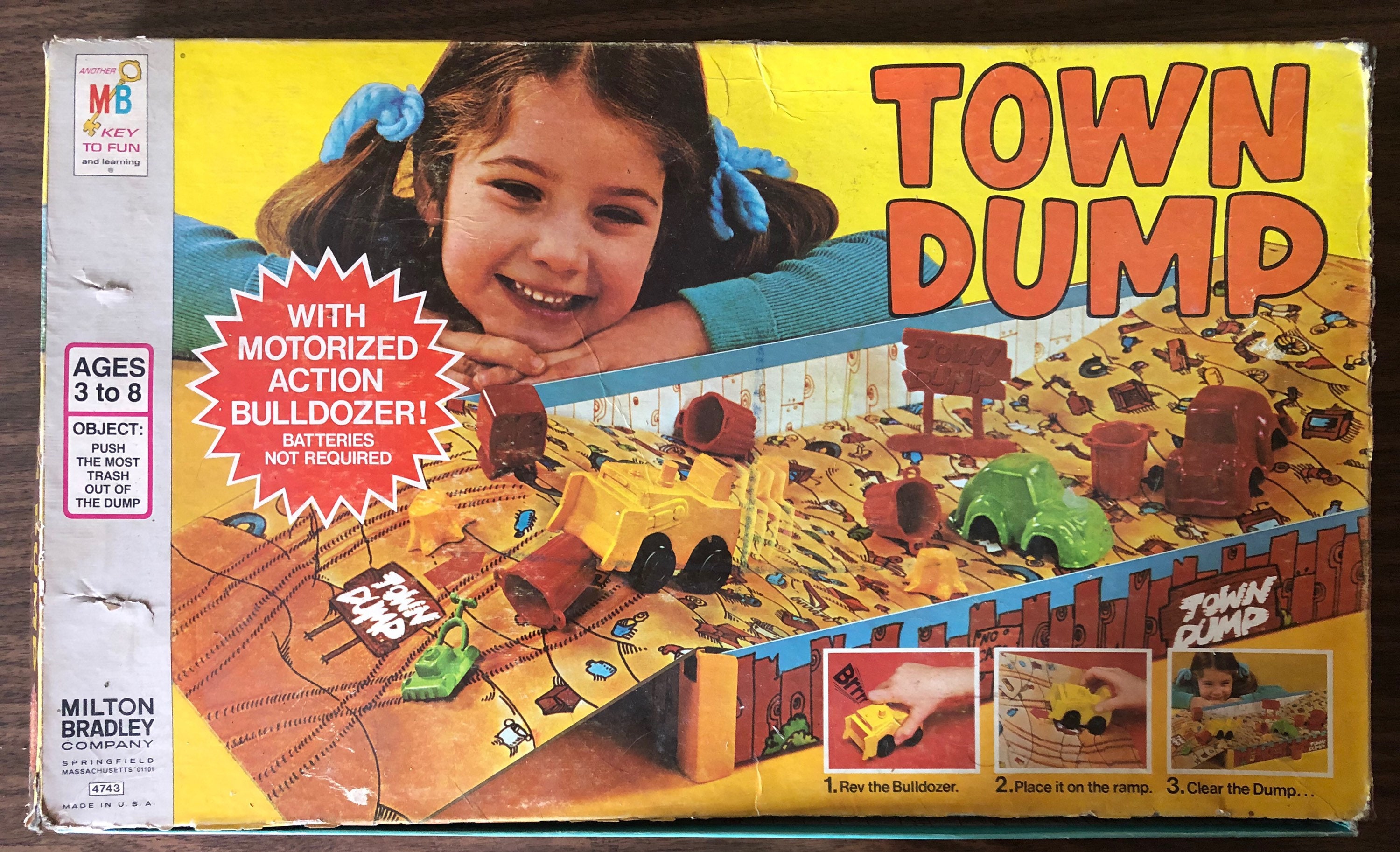Vintage 1977 Town Dump Milton Bradley Board Game Garbage Trash - Etsy UK