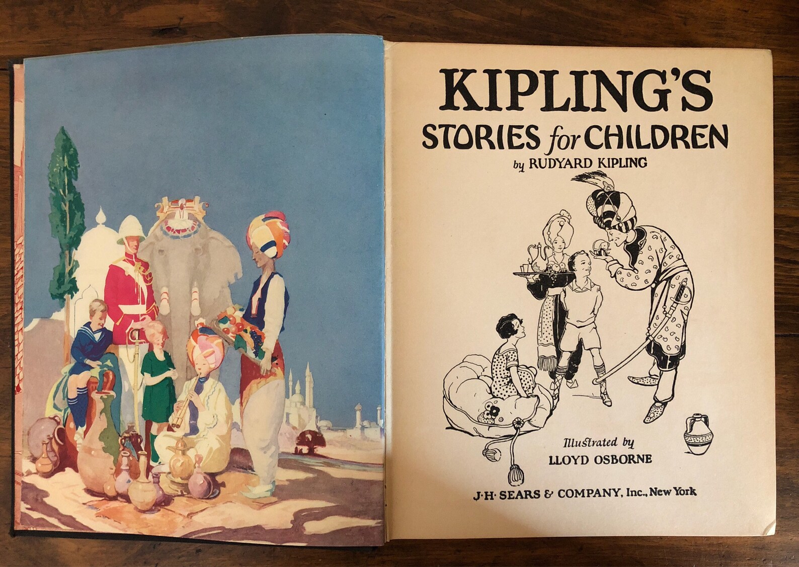 Vintage Kiplings Stories for Children Rudyard Kipling Etsy