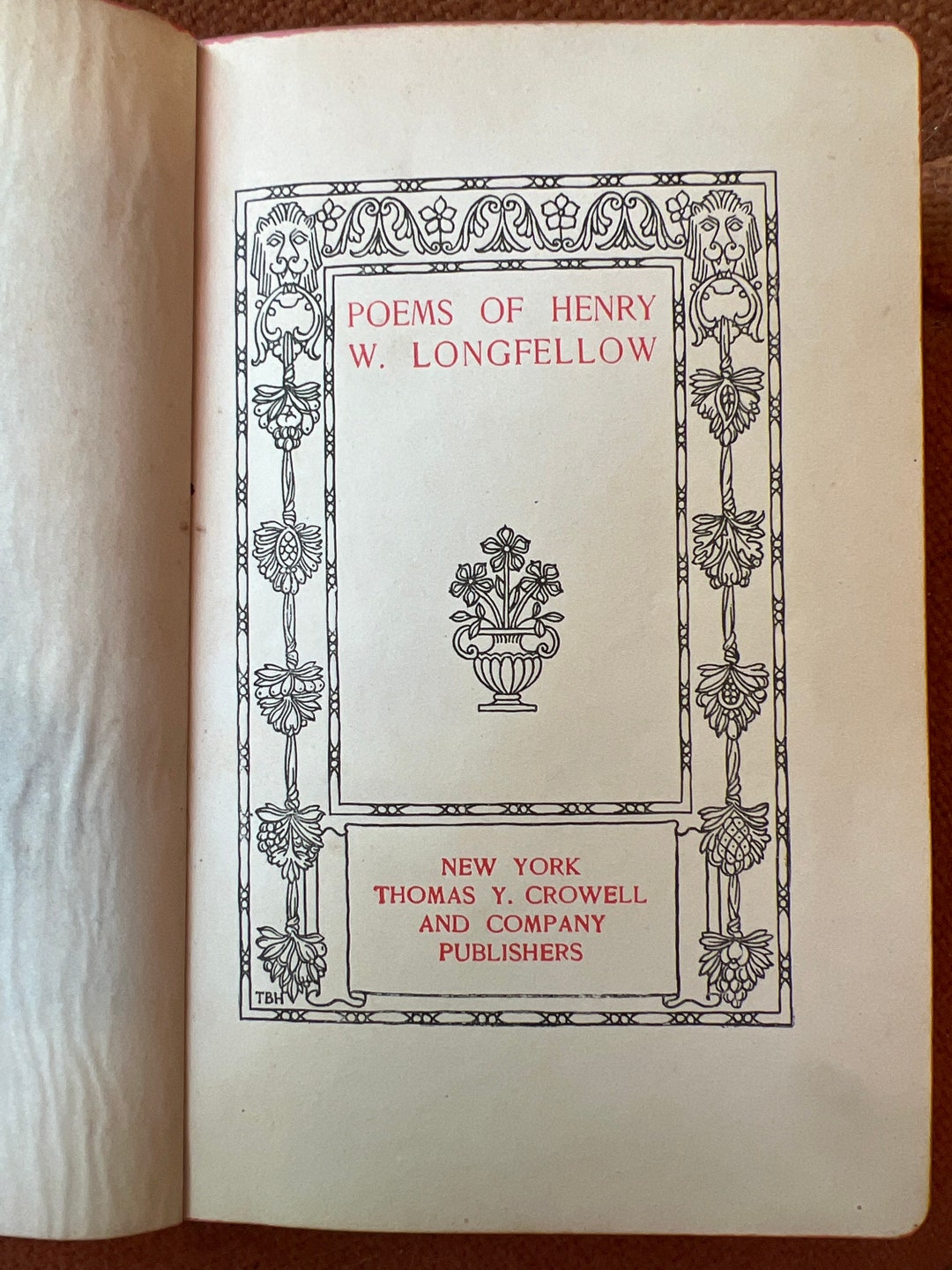 その他 LongFellows Poetical Works Book, 'The Poetical Works of Henry Wadsworth Longfellow