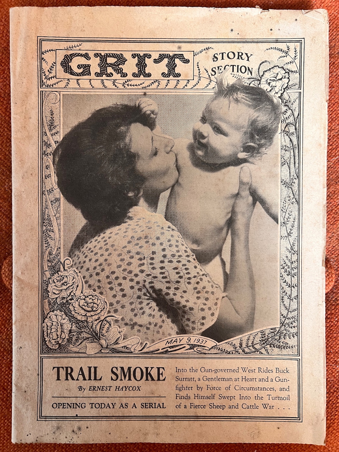 Grit Story Section May 1937 Magazine Newspaper Etsy